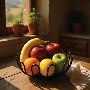 Damla Model 22'lik Sepet Siyah