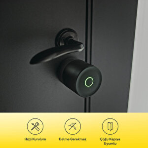 Linus Akıllı Kilit L2 Lite - Siyah