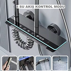 Antresi̇t Dijital Ekran  Pi̇yano Fonksi̇yone Akilli Duş Si̇stem Banyo Batarya Robot Ambi̇yans Büyük Gövde