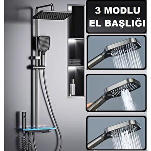 Antresi̇t Dijital Ekran  Pi̇yano Fonksi̇yone Akilli Duş Si̇stem Banyo Batarya Robot Ambi̇yans Büyük Gövde