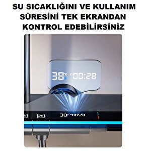 Antresi̇t Dijital Ekran  Pi̇yano Fonksi̇yone Akilli Duş Si̇stem Banyo Batarya Robot Ambi̇yans Büyük Gövde