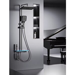 Antresi̇t Dijital Ekran  Pi̇yano Fonksi̇yone Akilli Duş Si̇stem Banyo Batarya Robot Ambi̇yans Büyük Gövde