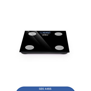 Sbs-4466 Akıllı Bluetooth Baskül | Vücut Yağ & Bmi Ölçer, Mobil Uygulamalı