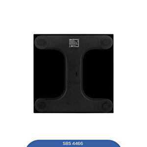 Sbs-4466 Akıllı Bluetooth Baskül | Vücut Yağ & Bmi Ölçer, Mobil Uygulamalı