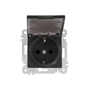 Ri̇ta Si̇yah Kapakli Pri̇z