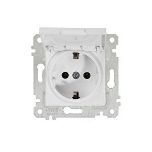 Ri̇ta Beyaz Kapakli Pri̇z