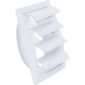 Panjurlu Aspiratör Çıkış Kapağı Aspiratör Davlumbaz Baca Menfezi