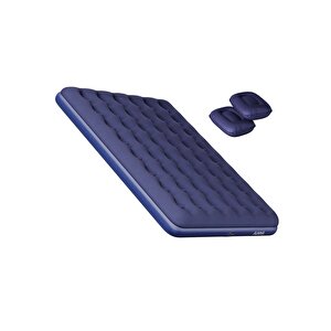 Afb1 Çift Kişilik Şişme Yatak | Dahili Pompalı | 203x152x22cm | Kamp & Ev Kullanımı İçin