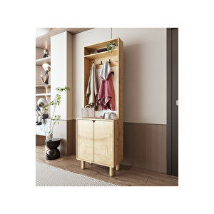 Padova Portmanto Vestiyer Ayakkabılık 2 Kapaklı 4 Askılı