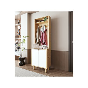 Padova Portmanto Vestiyer Ayakkabılık 2 Kapaklı 4 Askılı