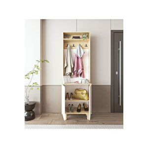 Padova Portmanto Vestiyer Ayakkabılık 2 Kapaklı 4 Askılı