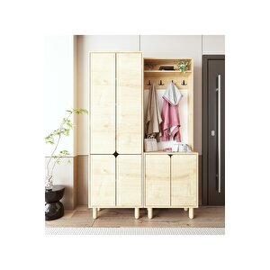 Padova Portmanto Vestiyer Ayakkabılık 6 Kapaklı 4 Askılı