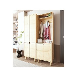 Padova Portmanto Vestiyer Ayakkabılık 6 Kapaklı 4 Askılı