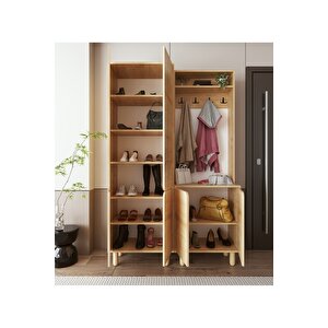 Padova Portmanto Vestiyer Ayakkabılık 6 Kapaklı 4 Askılı