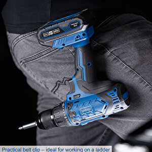 C-dtb74/1-x 20v 2x2ah Çift Akülü Vidalama + 74 Parça Aksesuar Seti - 5910904400