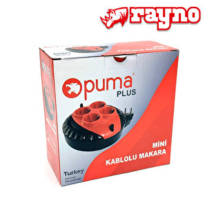 Plus Mini Kablolu Makara 3x1,5mm 5 Mt