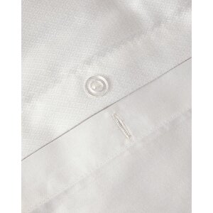 Kyle Pamuklu Biyeli Çift Kişilik Çarşaflı Nevresim Takımı Beyaz