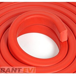 Su İle Şişen Bant 5x20mm 20mt Suda %300 Genleşen Su Tutucu Bant Kırmızı (yapışkansız)