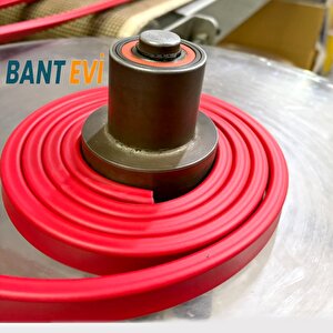 Su İle Şişen Bant 5x20mm 20mt Suda %300 Genleşen Su Tutucu Bant Kırmızı (yapışkansız)