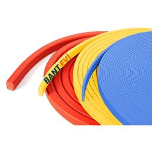 Su İle Şişen Bant 5x20mm 20mt Suda %300 Genleşen Su Tutucu Bant Kırmızı (yapışkansız)