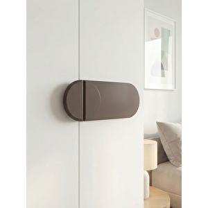 Focus 2 Kapak 2 Çekmeceli̇ Led Askili Dolap, Aytaşi Aytaşı