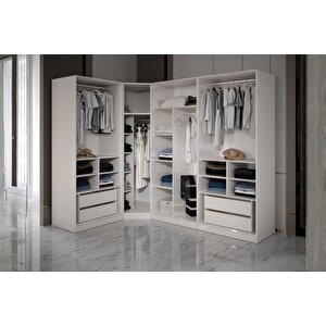 Modd 8 Kapılı Köşe Gardırop