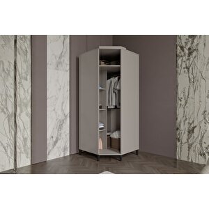 Char Walnut Köşe Gardırop