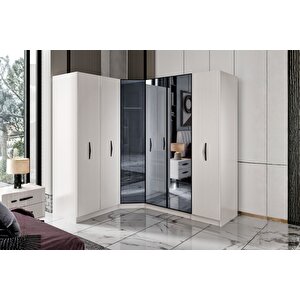 Rany 6 Kapılı Köşe Gardırop