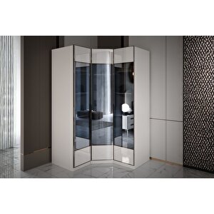 Modd 3 Kapılı Köşe Gardırop