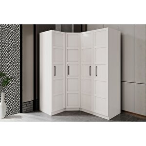 Ronza 4 Kapılı Köşe Gardırop