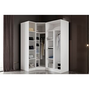 Ronza 4 Kapılı Köşe Gardırop