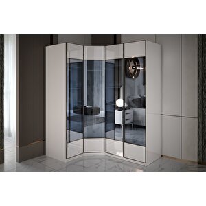 Modd 4 Kapılı Köşe Gardırop