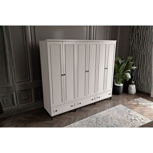 Zare Sand 6 Kapılı Gardırop