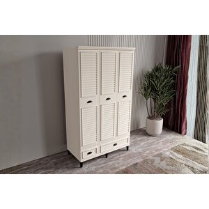 Char Moon 3 Kapılı Gardırop