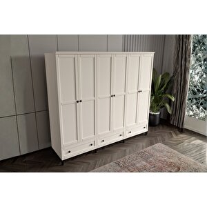 Duns Moon 6 Kapılı Gardırop