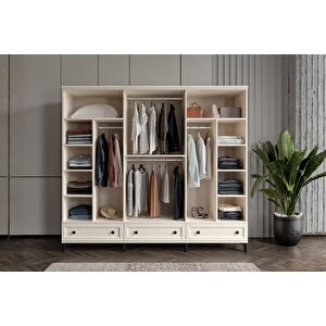 Duns Moon 6 Kapılı Gardırop