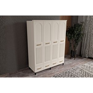 Hima Moon 4 Kapılı Gardırop