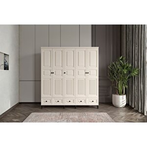 Merz Moon 5 Kapılı Gardırop