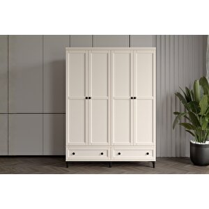 Duns Moon 4 Kapılı Gardırop