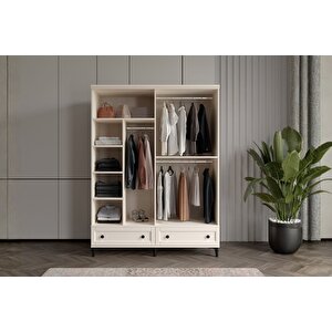 Duns Moon 4 Kapılı Gardırop