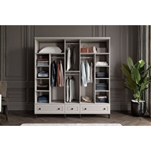 Zare Sand 5 Kapılı Gardırop