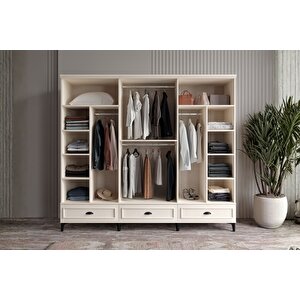 Char Moon 6 Kapılı Gardırop