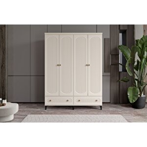 Cast Moon 4 Kapılı Gardırop