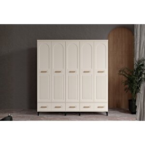 Hima Moon 5 Kapılı Gardırop