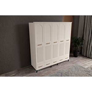 Hima Moon 5 Kapılı Gardırop