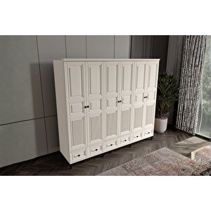 Merz Moon 6 Kapılı Gardırop