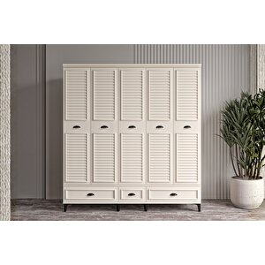 Char Moon 5 Kapılı Gardırop