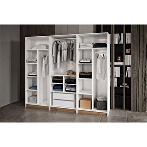 Shila 6 Kapılı 6 Camlı Gardırop