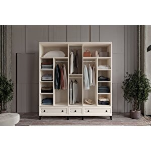 Risk Moon 5 Kapılı Gardırop