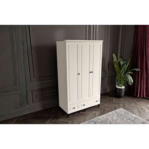 Zare Moon 3 Kapılı Gardırop